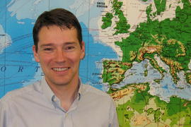 Map in my office
