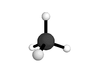 nu-1 vibration of methane